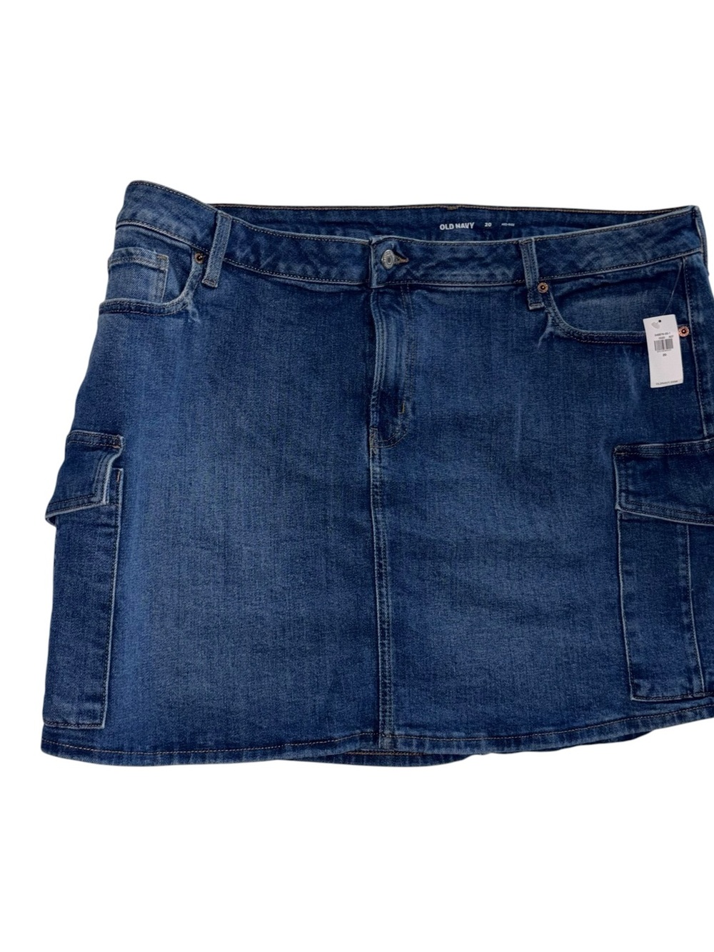 NWT Old Navy Mid-Rise Jean Mini Skirt size 20
